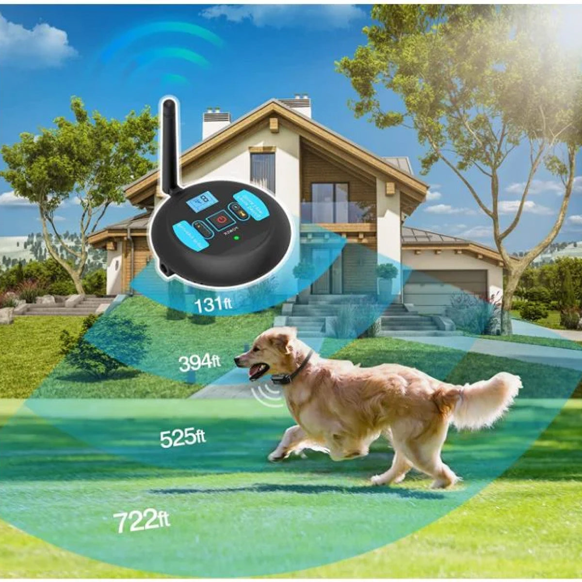 WufyFenci Wireless Electric Dog Fence